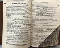 Catalog of Victor Records1930 with Biographic Material, Opera Notes, Artists' Portraits,and Special Red Seal Section