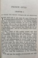 Prince Otto-A Romance: The Works of Robert Louis Stevenson Tusitala Edition Vol.IV