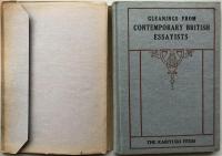 Gleanings from Contemporary British Essayists