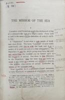 The Mirror of the Sea