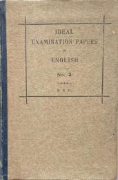 Ideal Examination Papers in English No.3