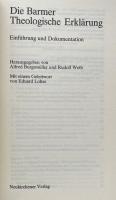 Die Barmer Theologische Erklärung： Einführung und Dokumentation