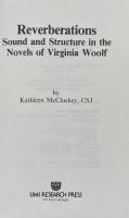 Reverberations : Sound and Structure in the Novels of Virginia Woolf