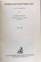 Gesellschaftsrecht 　Ein Studienbuch 　Juristische Kurzlehrbücher
