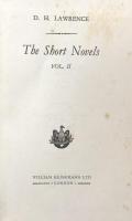 D.H.Lawrence The Short Novels Volume Two  The Phoenix Edition