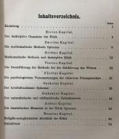 Über das normative und das deskriptive Element in der Ethik Spinozas