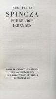 Spinoza. Führer der Irrenden. Gedenkschrift anlässlich der 250. Wiederkehr des Todestages Spinozas 21. Februar 1927.


