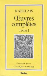 Œuvres complètes Tome I