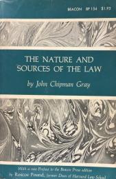 The Nature and Sources of the Law 