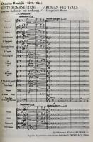 OGT-185 レスピーギ 交響詩 ローマの祭 (Edizioni Ricordi miniature scores) 