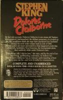 Dolores Claiborne：Audio Cassettes Complete and Unabridged