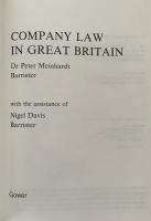 Company Law in Great Britain