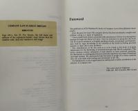 Company Law in Great Britain