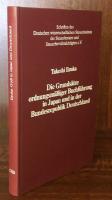 Die Grundsätze ordnungsmässiger Buchführung in Japan und in der Bundesrepublik Deutschland : Eine vergleichende Rechtsdarst