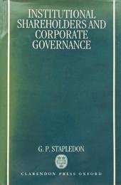 Institutional Shareholders and Corporate Governance 