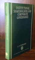 Institutional Shareholders and Corporate Governance 