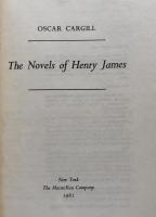The Novels of Henry James