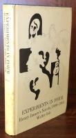 Experiments in Form: Henry James's Novels, 1896-1901
