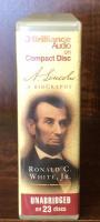 A. Lincoln: A Biography (Audio Books)