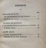 Hazlitt and Other Essayists ハズリット・アンド・アザー・エッセイスツ
