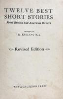 Twelve Best Short Stories from British and American Writers  ヴェスト　ショート　ストーリズ　改訂版