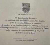 Encyclopaedia Britannica Commemorative Edition for EXPO'70 24 Volume Complete