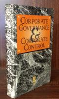 Corporate Governance and Corporate Control