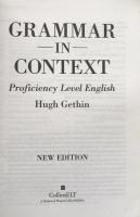 Grammar in Context