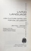 Living Language : USA Culture Capsules for ESL Students: Dialogs on Life in the United States