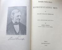 Representative Men （研究社英文学叢書　復刻版）