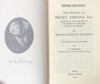 The History of Henry Esmond, Esq. : Colonel in the service of Her Majesty Queen Ann written by Himself  (研究社英文學叢書　　復刻版）