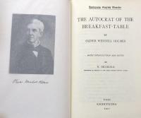 The Autocrat of the Breakfast-Table (研究社英文学叢書 復刻版）