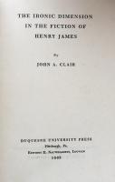 Ironic Dimension in the Fiction of Henry James