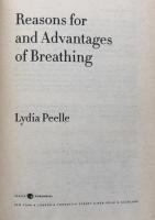 Reasons for and Advantages of Breathing: Stories