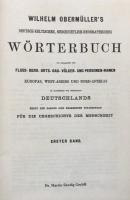 Wilhelm Obermüller's Deutsch - Keltisches, Geschichtlich - Geographisches Wörterbuch zur Erklärung der Fluss - Berg - Orts - Gau - Völker - und Personen - Namen Europas, West - Asiens und Nord - Afrikas im Allgemeinen wie insbesondere Deutschlands Nebst den Daraus sich Ergebenden Folgerungen für die Urgeschichte der Menschheit  ((Bände 1 und 2)