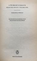 A Woman's Essays: Selected Essays Volume One (Penguin Twentieth Century Classics) 