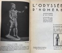 L'Odyssée D'Homère  Aventures D'Ulysse  (Classiques Athèna)