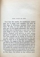 Don Juan et le donjuanisme
