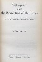 Shakespeare and the Revolution of the Times: Perspectives and Commentaries (Galaxy Books)