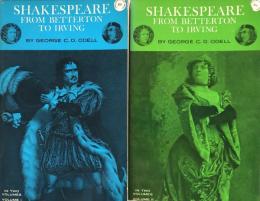 Shakespeare from Betterton to Irving (2 volume set)