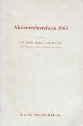 Aktienrechtsreform 1965