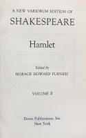 A New Variorum Edition of Shakespeare: Hamlet　Volume Ⅱ
