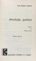 Antolojía poética   Edición de Vicente Gaos