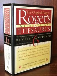 Roget's International Thesaurus  Sixth Edition  Revised & Updated
