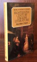 Eighteenth Century English Literature (Macmillan History of Literature)