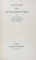 Fiction and the Reading Public