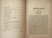 English Essays(First Series):Kenkyusha English Texts