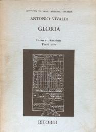 Gloria  Canto e pianoforte  Vocal scores  