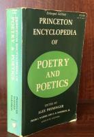 Princeton Encyclopedia of Poetry and Poetics（Enlarged Edition）