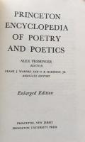 Princeton Encyclopedia of Poetry and Poetics（Enlarged Edition）